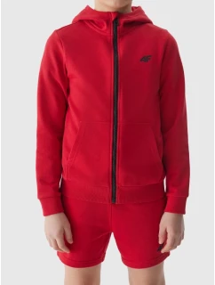 Chlapecká mikina na zip s kapucí 4F Junior