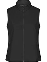 Daiber JN 1127 Dámská 2-vrstvá promo softshellová vesta 02.1127 black/black Daiber JN 1127 Dámská 2-vrstvá promo softshellová vesta 02.1127 black/black