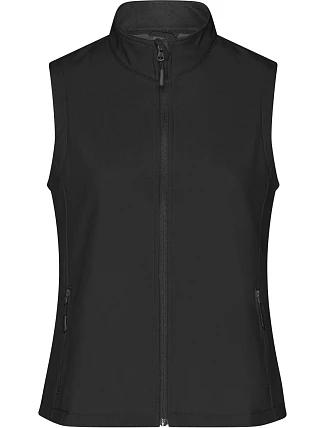 Daiber JN 1127 Dámská 2-vrstvá promo softshellová vesta 02.1127 black/black Daiber JN 1127 Dámská 2-vrstvá promo softshellová vesta 02.1127 black/black