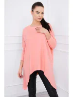 Oversize meruňková halenka