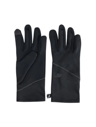 4F U129 rukavice tmavě černé 4FWMM00AGLOU129 20S