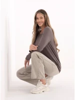 Halenka RV BZ A 160.19P šedobéžová Halenka RV BZ A 160.19P šedobéžová