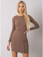 Šaty RV SK 7246.29 hnědá Šaty RV SK 7246.29 hnědá