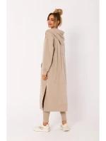 M729 Mikina s dlouhým zipem - béžová M729 Mikina s dlouhým zipem - béžová