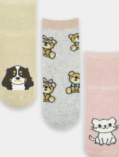 POLOVIČNÍ FROTÉ SILIKONOVÉ PONOŽKY SF021