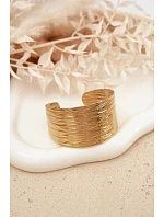 Dámský náramek ze nerezové oceli Zlatý