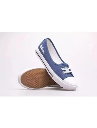 Dámské sportovní boty LCW-23-31-1789L Modrá jeans s bílou - Lee Cooper Dámské sportovní boty LCW-23-31-1789L Modrá jeans s bílou - Lee Cooper