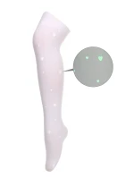 SVÍTÍCÍ PUNČOCHÁČE BÍLÉ SRDCE