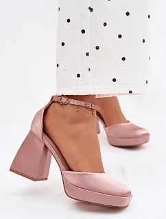 Sandály na podpatku model 226915 Step in style