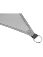 ZAHRADNÍ SLUNEČNÍK TROJÚHELNÍK 3X3X2M ŠEDÝ