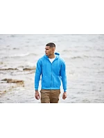 Fruit of the Loom Classic Hooded Sweat Jacket Mikina s kapucí 16.2062 red Fruit of the Loom Classic Hooded Sweat Jacket Mikina s kapucí 16.2062 red