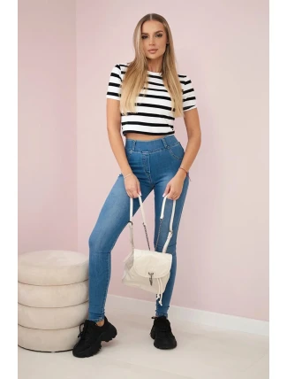 Světle džínové kalhoty Světle džínové kalhoty