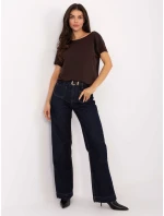 Tričko RV TS 4662.04X tmavě hnědé