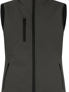 Clique Padded Softshell Vest Women Dámská zateplená softshellová vesta 67.0959 dark grey