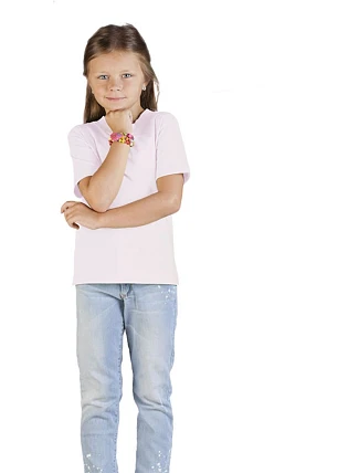 Promodoro 399 Dětské tričko „Premium“ 40.0399 chalk pink Promodoro 399 Dětské tričko „Premium“ 40.0399 chalk pink