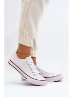 Dámské klasické tenisky černé a bílé Ecoma Dámské klasické tenisky černé a bílé Ecoma