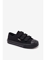 Dětské tenisky na suchý zip Big Star TT374172 Černé