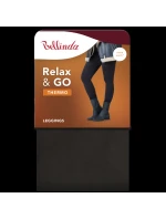 Dámské legíny RELAX & GO THERMO LEGGINGS Černá - BELLINDA