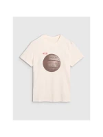 Pánské tričko s potiskem 4F 4FRSS25TTSHM3093-11S pánské