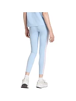Dámské legíny adidas Essentials 3-Stripes Cotton, světle modré, KD2352