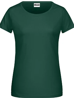 Daiber 8007 Dámské tričko z bio bavlny 02.8007 dark green