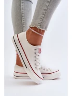 Nízké dámské tenisky Big Star NN274274 Bílé