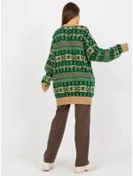 Dámský svetr EM SW 5009 47P zelený Dámský svetr EM SW 5009 47P zelený