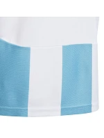 Dětské tričko adidas Striped 24 Jersey bílo-modré IW2137