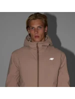Pánská lyžařská bunda 4F M0787 beige 4FWAW25TTJAM0787 83S pánské