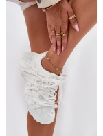 Dámské Tenisky S Dvojitou Šňůrkou Bílé Onivetta Dámské Tenisky S Dvojitou Šňůrkou Bílé Onivetta