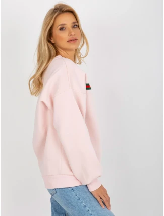 Dámská mikina EM BL 760.01 světle růžová - FPrice Dámská mikina EM BL 760.01 světle růžová - FPrice