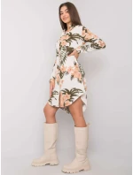 Šaty TO KS 1120 9.26 světle béžová