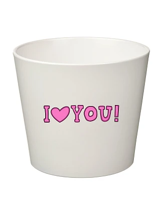 I LOVE YOU! - malý květináč I LOVE YOU! - malý květináč
