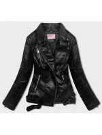 Černá bunda ramoneska (11Z8009) Černá bunda ramoneska (11Z8009)