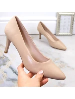 Sergio Leone W SK414E kávové jehlové podpatky Sergio Leone W SK414E kávové jehlové podpatky