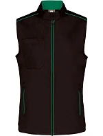 WK WK 6149 Dámská vesta "Day-to-Day" 20.6149 black/kelly green WK WK 6149 Dámská vesta "Day-to-Day" 20.6149 black/kelly green