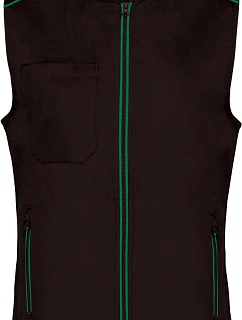 WK WK 6149 Dámská vesta "Day-to-Day" 20.6149 black/kelly green
