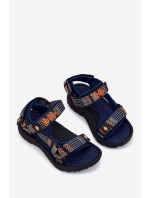 Dětské sandály Lee Cooper LCW-25-34-3571K tmavě modré