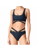 BOSS Dámský vrchní díl plavek Monogram 50486385-970 - HUGO