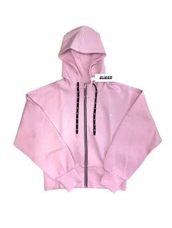 Dámská mikina O1BA66FL03S - G414 - Růžovo-fialová - Guess