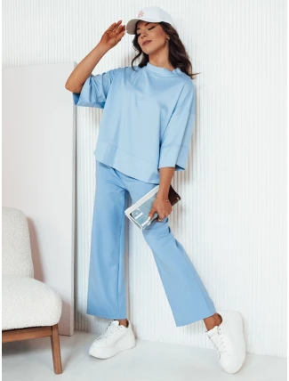 Dámské široké kalhoty RITES modré FashionStreet UY2008