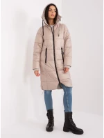 Kabát D50048X44518B3 béžový