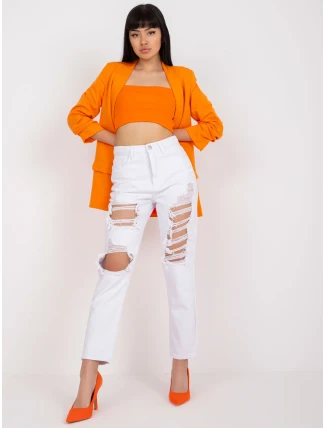 Kalhoty EM SP jeans RD6863.24P bílá