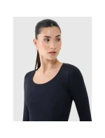 Dámské hladké tričko s dlouhým rukávem 4F 4FRSS25TLONF511-20S