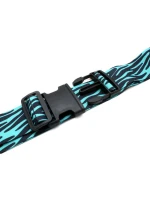 180x5CM PROWORLD ZEBRA MODRÝ UNIVERZÁLNÍ PÁS BEZPEČNOSTNÍHO KABELU