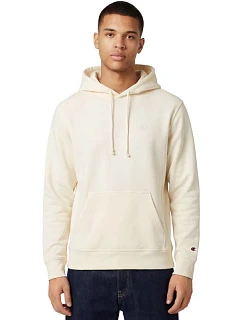 Pánská mikina Champion Hoodie Sweatshirt cream 220783 YS084 pánské