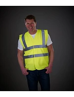Yoko HVW 100 Hi-Vis bezpečnostní vesta 79.W100 red/hi vis yellow