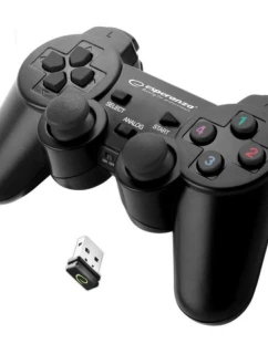 Bezdrátový gamepad Gladiator EGG108K (PC, PS3 ) - Esperanza