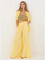 MI košile KS 2337.18 světle žlutá