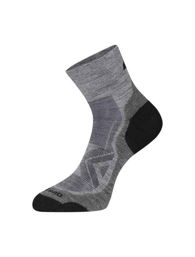 Antibakteriální ponožky z merino vlny ALPINE PRO DERERE gray